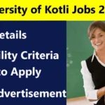 University Of Kotli Jobs 2024 For Male & Female Staff Required