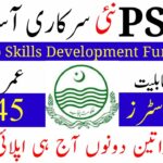 Latest Punjab Skill Development Fund PSDF Jobs 2024 For Management Staff