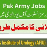 Armed Forces Institute of Urology (AFIU) Jobs 2024