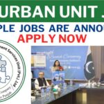 The Urban Unit Jobs 2024-2025 Apply Online Through jobs.punjab.gov.pk